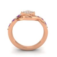 Simple Pave Bypass Pratika Ring