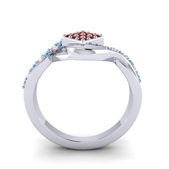 Simple Pave Bypass Pratika Ring