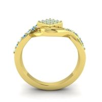 Simple Pave Bypass Pratika Ring