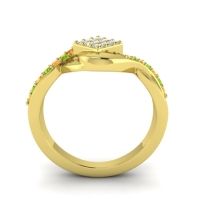Simple Pave Bypass Pratika Ring