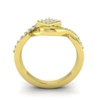 Simple Pave Bypass Pratika Ring