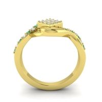 Simple Pave Bypass Pratika Ring