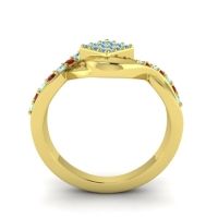 Simple Pave Bypass Pratika Ring