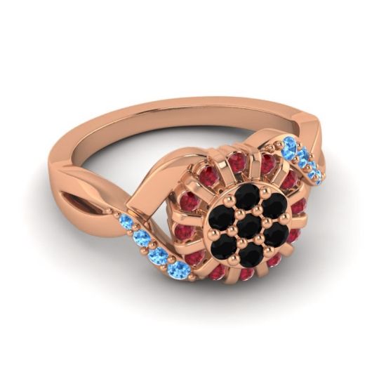 Simple Floral Pave Varada Ring