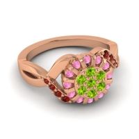 Simple Floral Pave Varada Ring