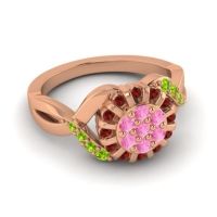 Simple Floral Pave Varada Ring