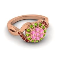 Simple Floral Pave Varada Ring