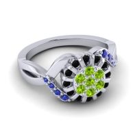 Simple Floral Pave Varada Ring