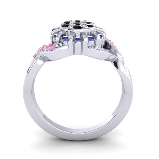 Simple Floral Pave Varada Ring