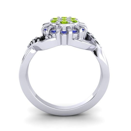 Simple Floral Pave Varada Ring