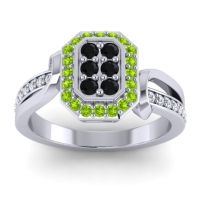 Simple Modern Pave Citra Ring