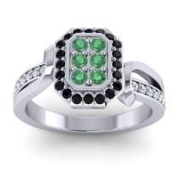 Simple Modern Pave Citra Ring
