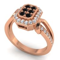 Simple Modern Pave Citra Ring