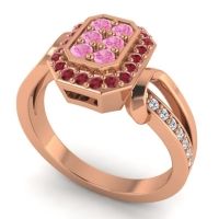 Simple Modern Pave Citra Ring