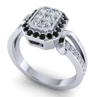 Simple Modern Pave Citra Ring