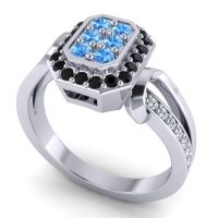 Simple Modern Pave Citra Ring