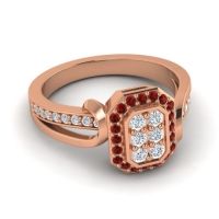 Simple Modern Pave Citra Ring
