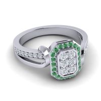 Simple Modern Pave Citra Ring