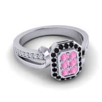 Simple Modern Pave Citra Ring