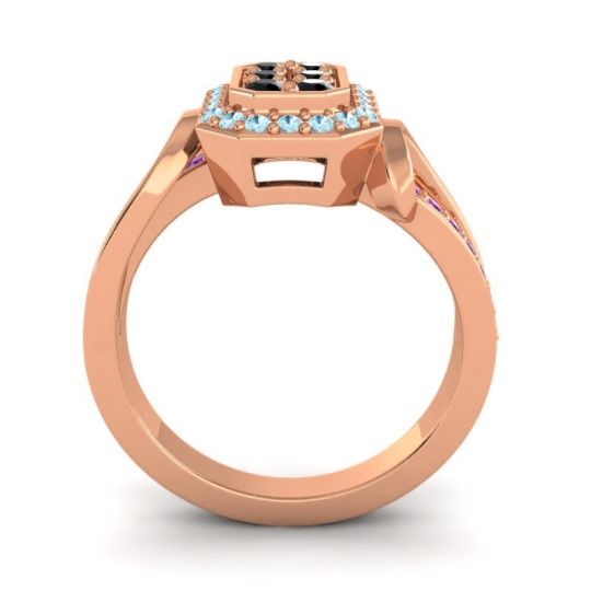 Simple Modern Pave Citra Ring
