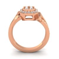 Simple Modern Pave Citra Ring