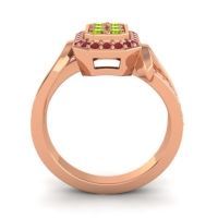 Simple Modern Pave Citra Ring