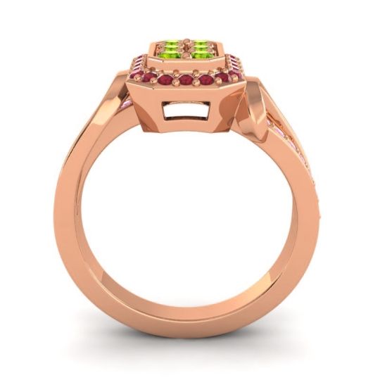 Simple Modern Pave Citra Ring