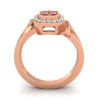 Simple Modern Pave Citra Ring