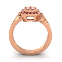 Simple Modern Pave Citra Ring