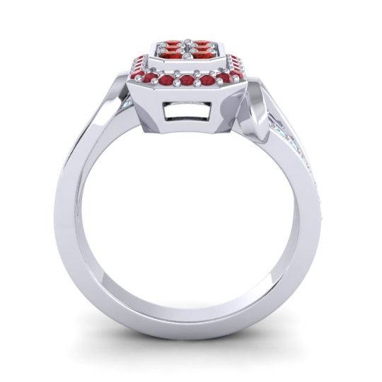 Simple Modern Pave Citra Ring