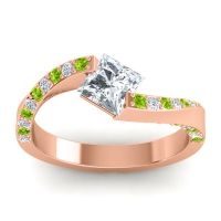 Bypass Princess Pave Navina Ring