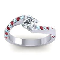 Bypass Princess Pave Navina Ring