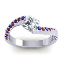 Bypass Princess Pave Navina Ring