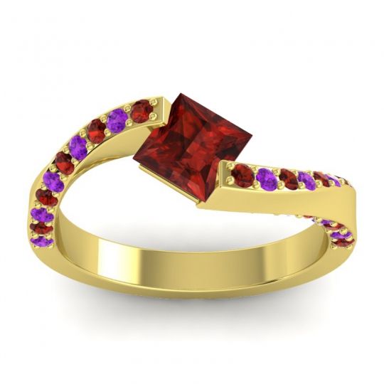 Bypass Princess Pave Navina Ring