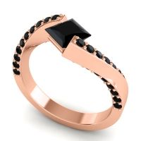 Bypass Princess Pave Navina Ring
