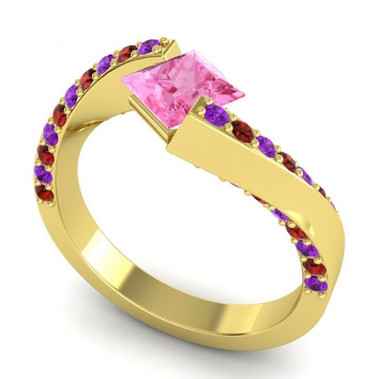 Bypass Princess Pave Navina Ring