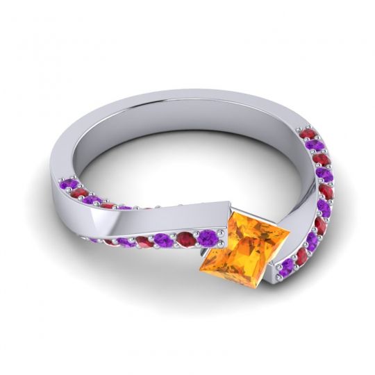 Bypass Princess Pave Navina Ring
