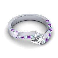 Bypass Princess Pave Navina Ring