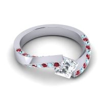 Bypass Princess Pave Navina Ring