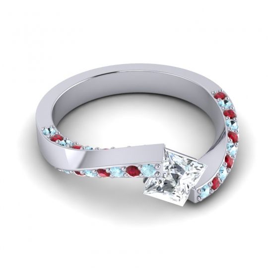 Bypass Princess Pave Navina Ring