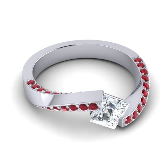 Bypass Princess Pave Navina Ring