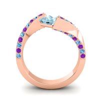 Bypass Princess Pave Navina Ring