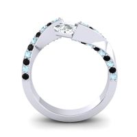 Bypass Princess Pave Navina Ring