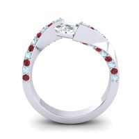 Bypass Princess Pave Navina Ring