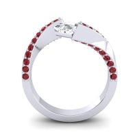 Bypass Princess Pave Navina Ring