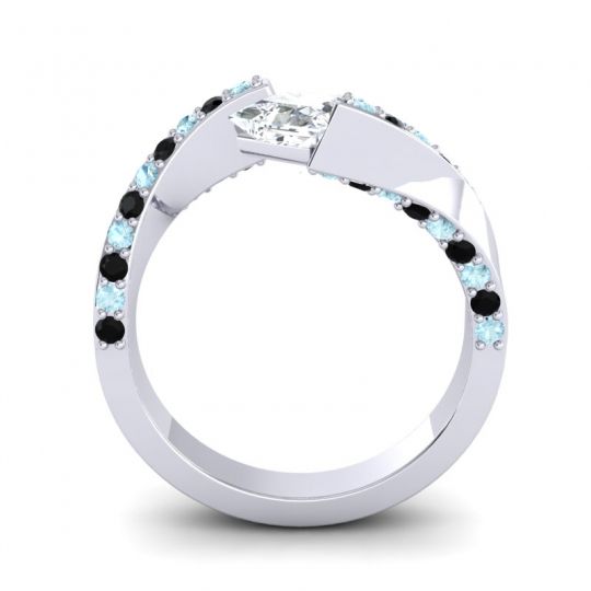 Bypass Princess Pave Navina Ring