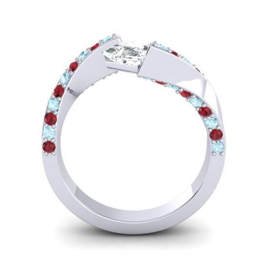 Bypass Princess Pave Navina Ring