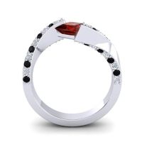 Bypass Princess Pave Navina Ring