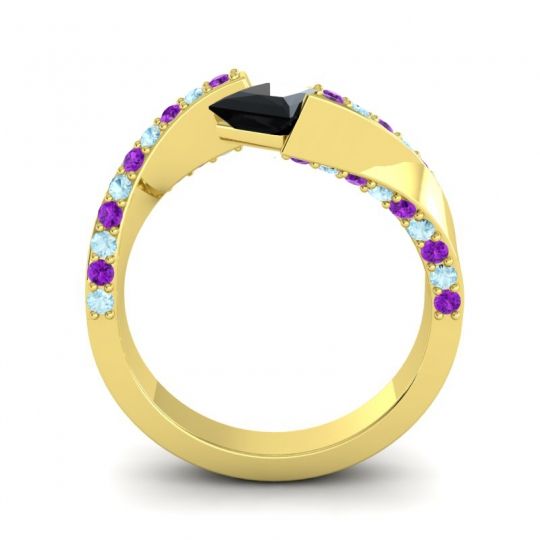 Bypass Princess Pave Navina Ring