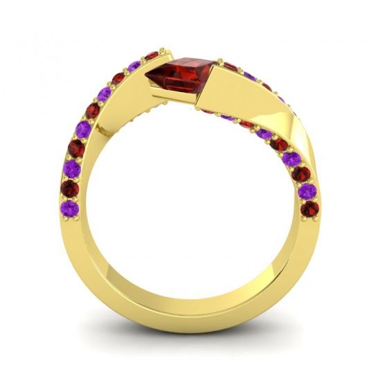 Bypass Princess Pave Navina Ring